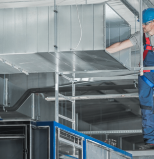 تنظيف قنوات التدفئة والتهوية وتكييف الهواء